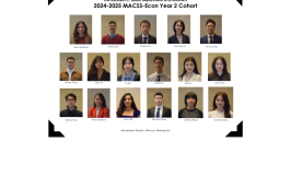 MACSS Econ Year 2 Cohort 2024-2025