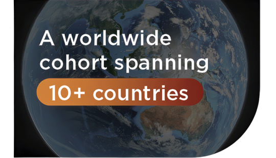 A worldwide cohort spanning 10+ countries